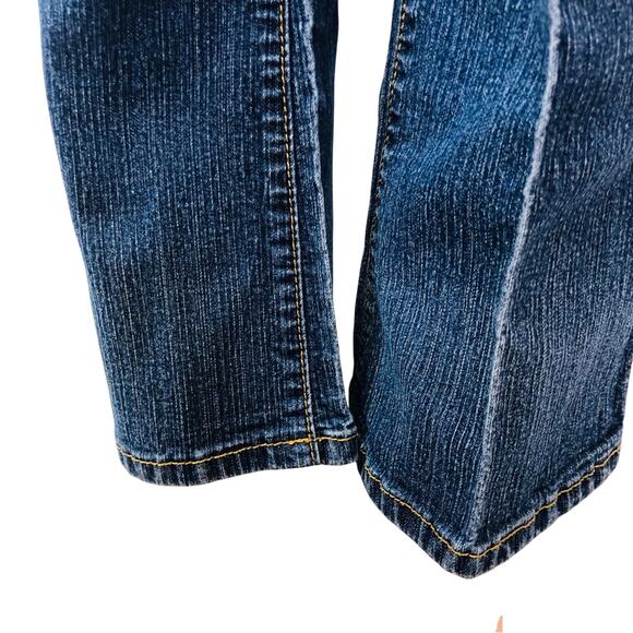 Y2k Phat Fashions Silver Label Jeans Flare Leg Iconic Cat Logo on back pocket - Picture 6 of 16